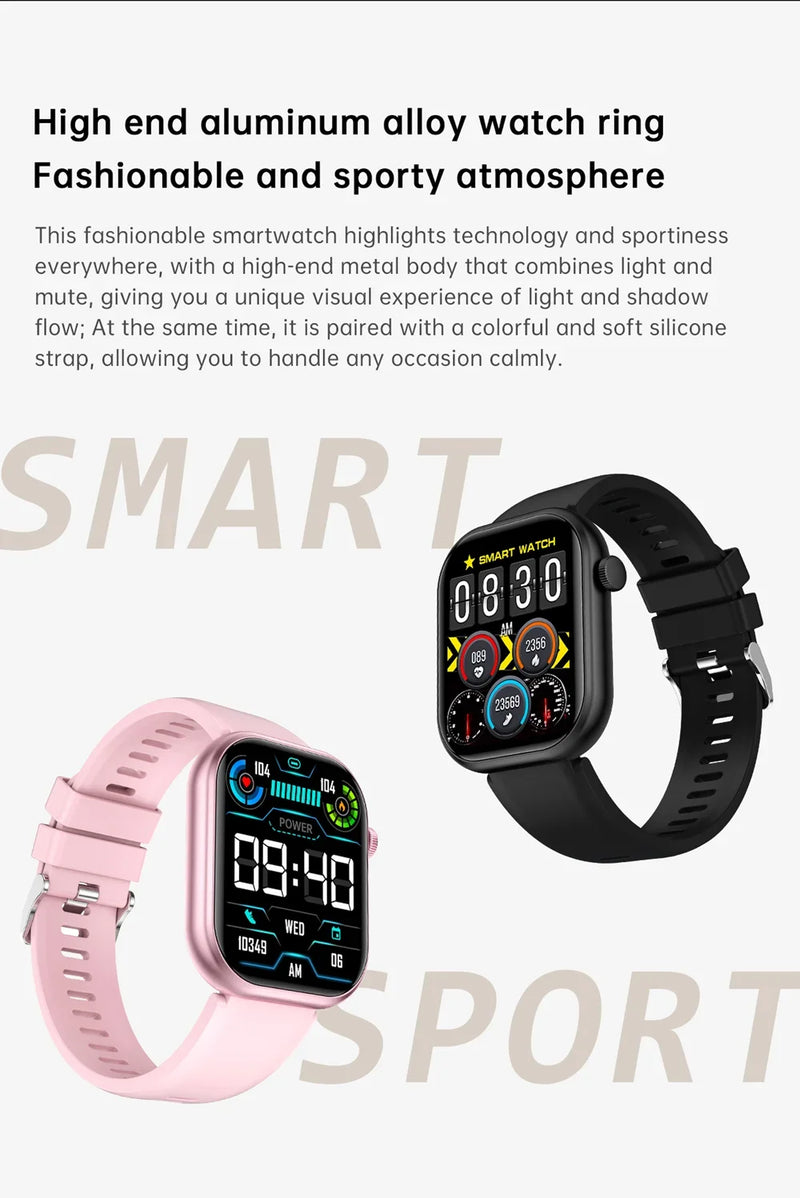 VivaFit Pro – Smartwatch personalizado e chamadas Bluetooth